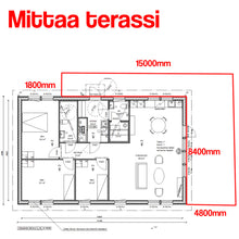 Lataa kuva Galleria-katseluun, Mysteeri Precut Terassi