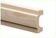 Lataa kuva Galleria-katseluun, 21x57 SÄHKÖURA JALKALISTA Puuvalmis