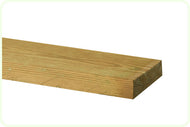 25x100 Kestopuu Vihreä